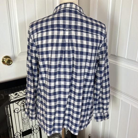 TALBOTS COTTON LP TOP COASTAL LAGENLOOK LIGHTWEIGHT GAUZY CLASSIC - Picture 8 of 10